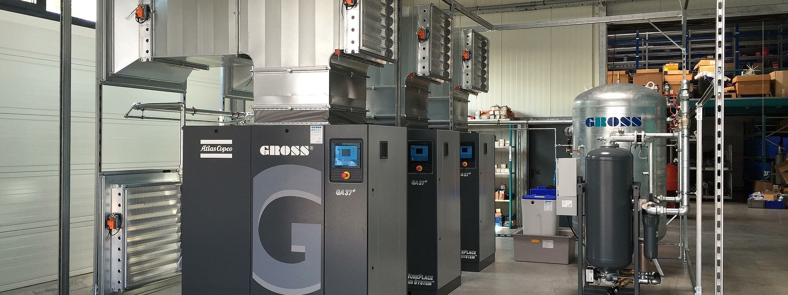 Unsere Kompressoren für Druckluft erhalten durch unsere Wartung die beste Effizienz in der Drucklufttechnik 