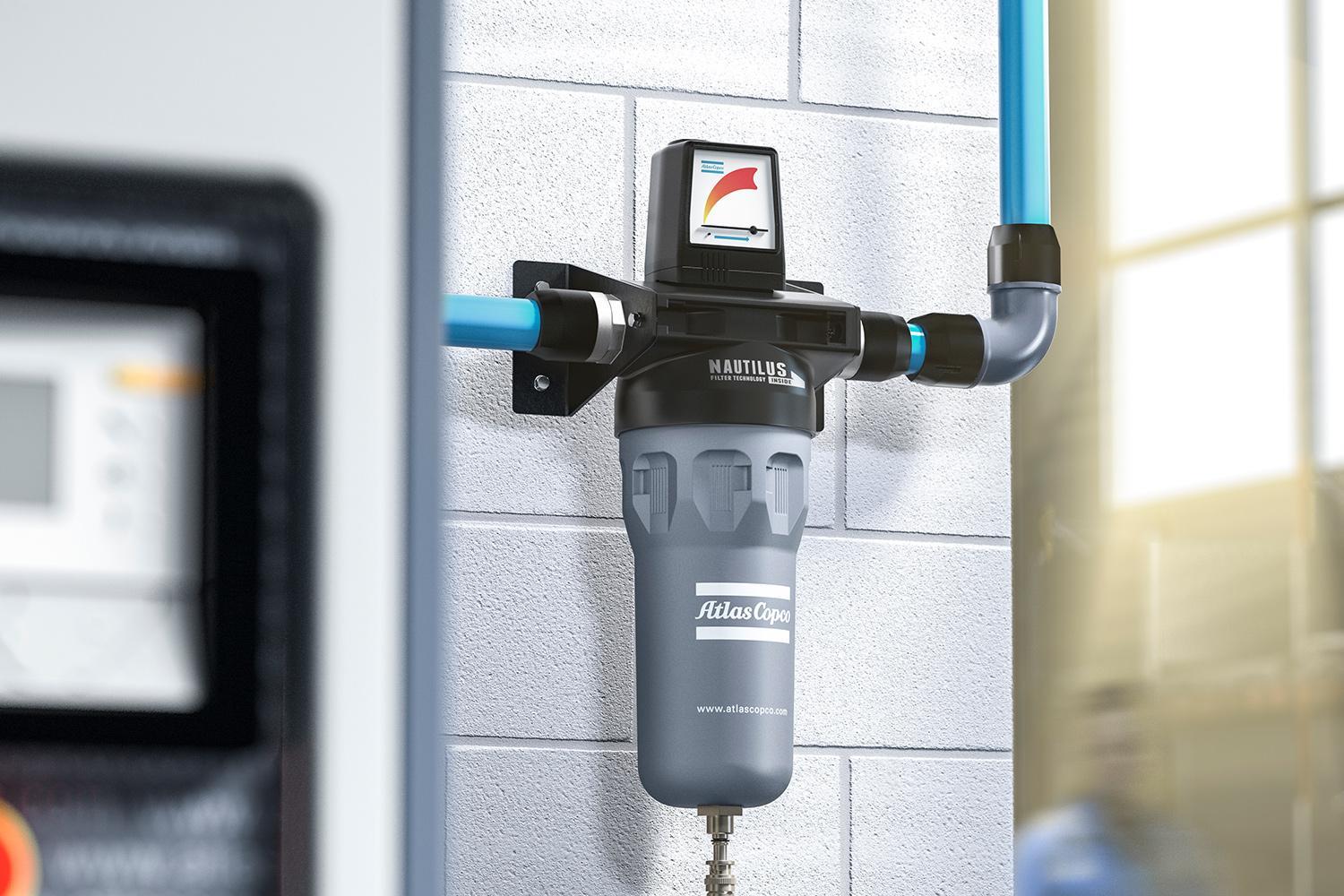 Druckluftfilter zur Säuberung der Druckluft