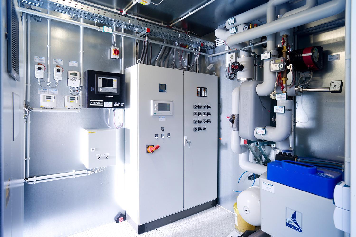 Drucklufttechnik perfekt verbaut in unserer Airbox